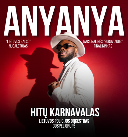 Anyanya: a carnival of hits with a Gospel band and a live orchestra – at the opening of the Palanga season!