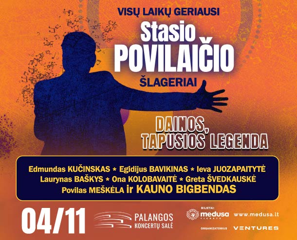 Geriausi Stasio Povilaičio šlageriai