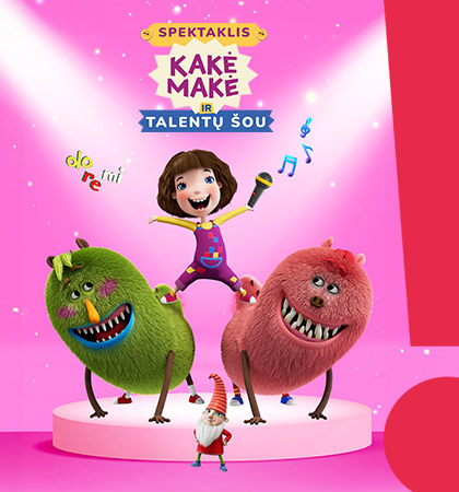 DOMINO teatras: Kakė Makė ir talentų šou