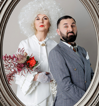 N.Narmontaitė and A.Švilpauskas "Fashionable Couple"