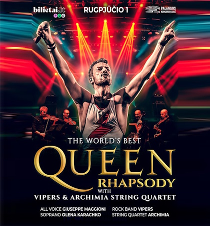 Queen Show – Vipers & Archimia string quartet + Special guest