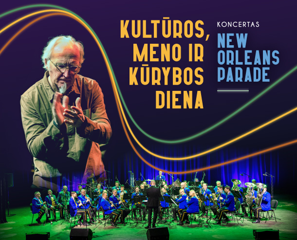 Kultūros, meno ir kūrybos diena. Koncertas „New Orleans Parade“