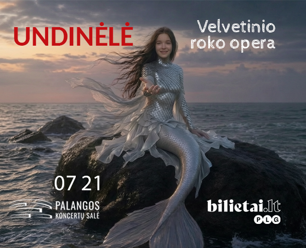 Velvetinio roko opera „Undinėlė”