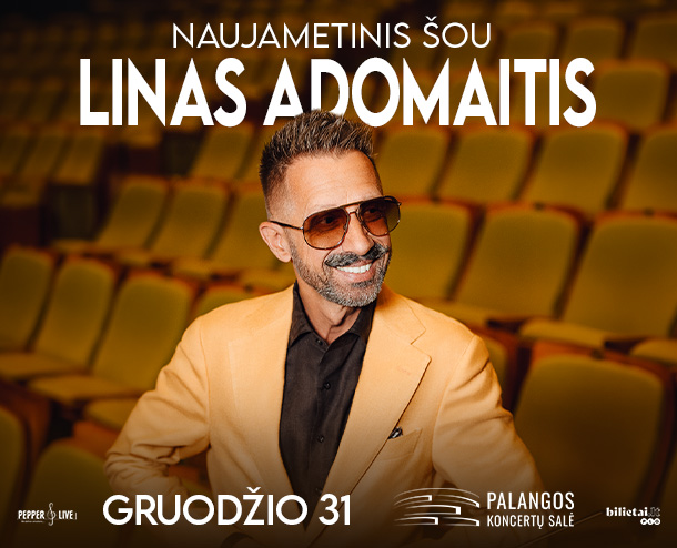 Naujametinis koncertas: Linas Adomaitis