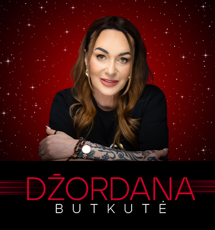 Džordana Butkutė su gyvo garso grupe