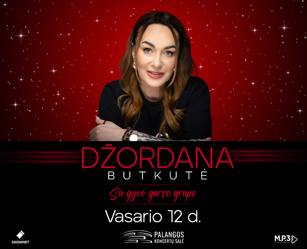 Džordana Butkutė su gyvo garso grupe