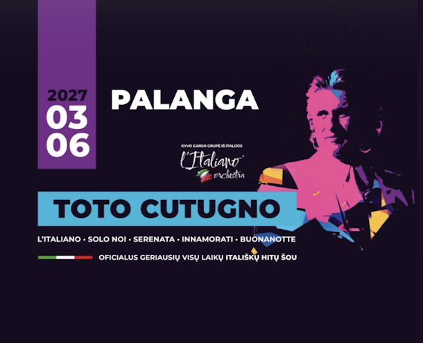 Toto Cutugno – geriausios dainos gyvai